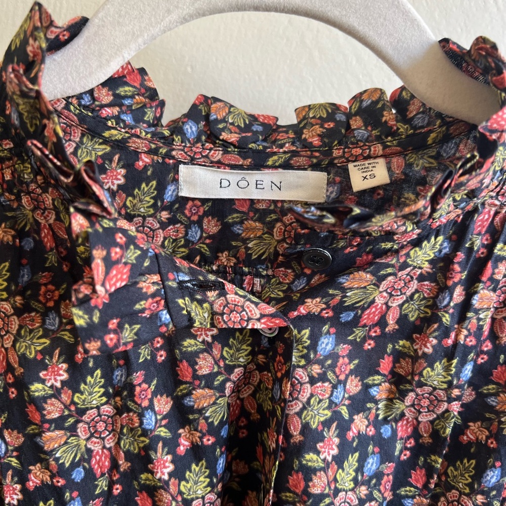 Doen Floral Blouse XS
